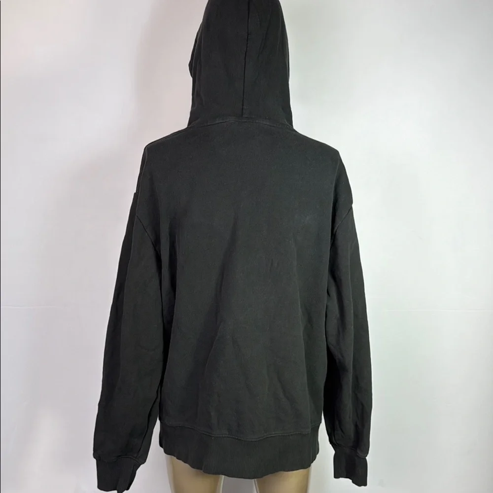 Superdry Core Sport In Black Hoodie Bold Branding Casual Style - Picture 6 of 9